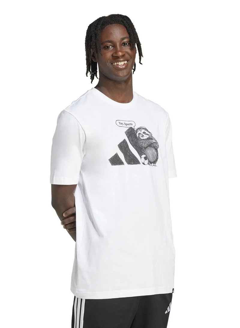 Adidas Yay Sports Graphic T-Shirt